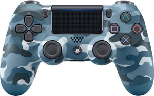 Sony - DualShock 4 Wireless Controller for Sony PlayStation 4 - Blue Camouflage