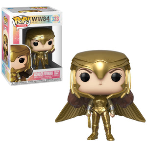 Pop! Heroes WW84 Wonder Woman Golden Armor Vinyl Figure
