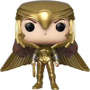 Pop! Heroes WW84 Wonder Woman Golden Armor Vinyl Figure