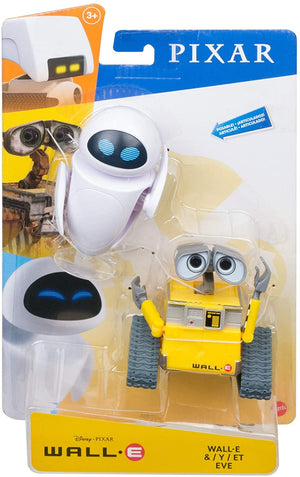 DISNEY PIXAR WALL-E EVE FIGURES