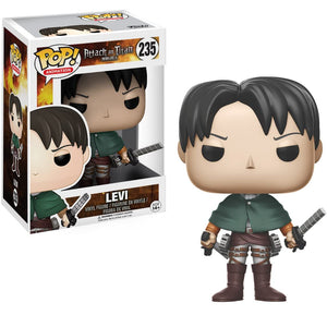 Pop! Animation Attack on Titan Levi Ackerman Action Figure