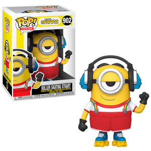 Funko Pop! Movies Minions 2 Roller Skating Stuart Vinyl Figure