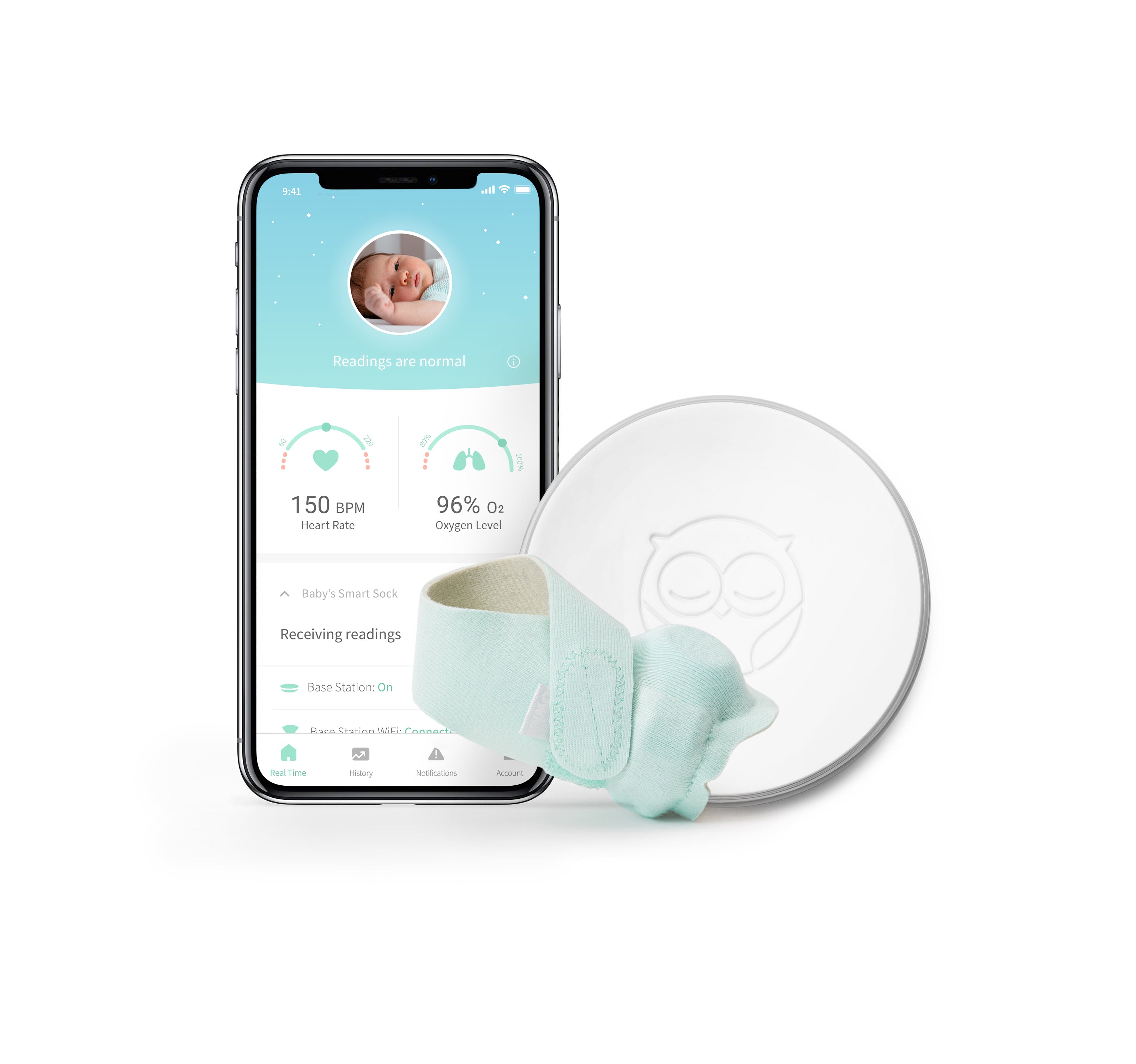 Owlet - Baby Monitor Smart Sock 2 – The Velveteen Rabbit