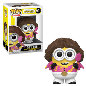 Pop! Movies Minions 2 70's Bob Vinyl Figure