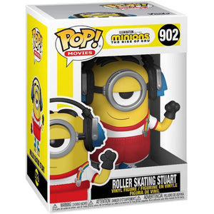 Funko Pop! Movies Minions 2 Roller Skating Stuart Vinyl Figure