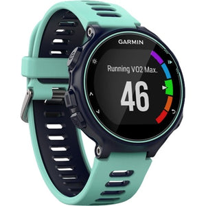 Garmin - Forerunner 735XT Smartwatch - Midnight Blue/Frost Blue