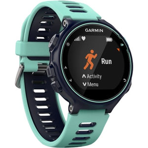 Garmin - Forerunner 735XT Smartwatch - Midnight Blue/Frost Blue