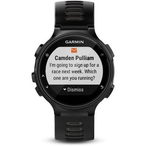 Garmin - Forerunner 735XT Smartwatch - Black/Gray