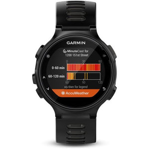 Garmin - Forerunner 735XT Smartwatch - Black/Gray