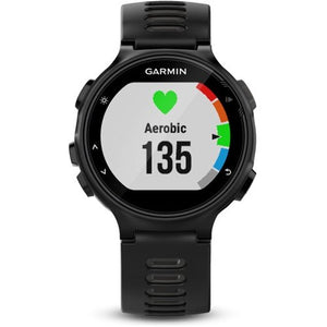 Garmin - Forerunner 735XT Smartwatch - Black/Gray