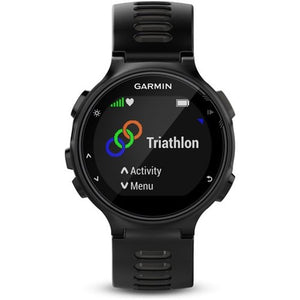 Garmin - Forerunner 735XT Smartwatch - Black/Gray