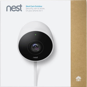 Nest - Cam Outdoor 1080p Security Camera - White