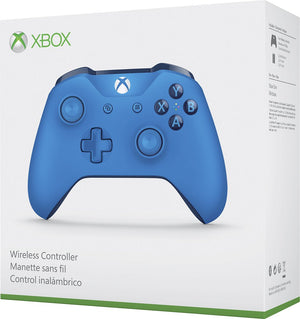 Microsoft - Wireless Controller for Xbox One and Windows 10 - Blue