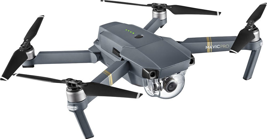 DJI - Mavic Pro Quadcopter with Remote Controller - Gray