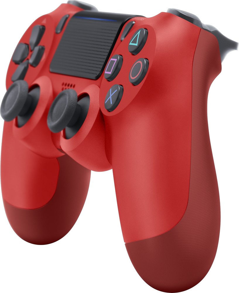 Sony - DualShock 4 Wireless Controller for Sony PlayStation 4 - Magma (red)
