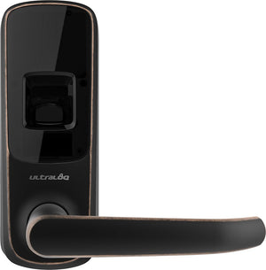 ULTRALOQ - Ultraloq Bluetooth Electronic and Biometric Smart Door Lock - Aged bronze