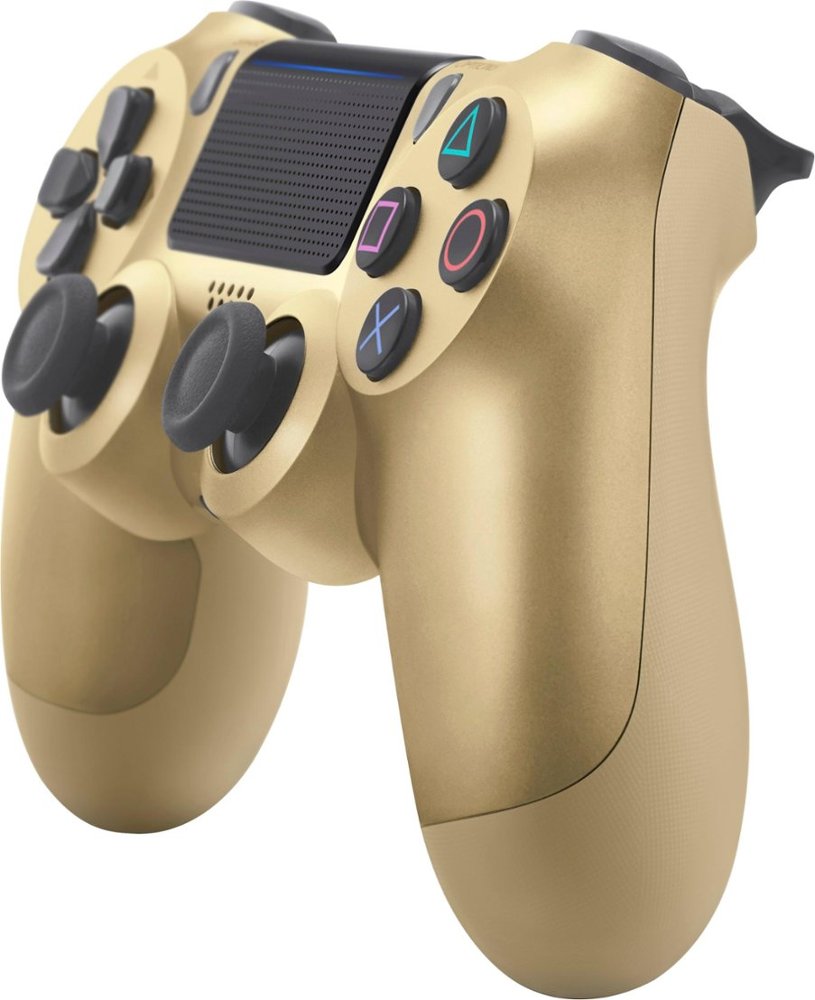 Sony - DualShock 4 Wireless Controller for Sony PlayStation 4 - Gold