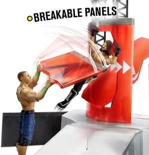 WWE WREKKIN ENTRANCE STAGE PLAYSET