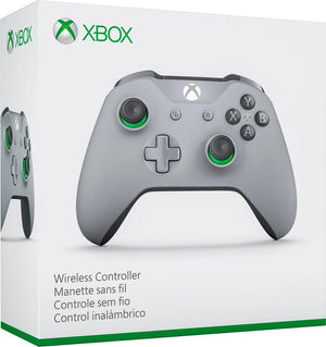 Microsoft - Xbox Wireless Controller - Gray and Green