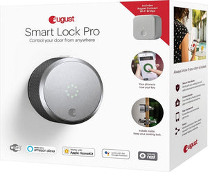 August - Smart Lock Pro + Connect - Silver