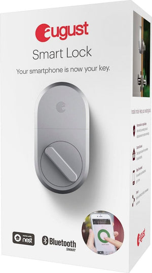 August - Smart Door Lock - Silver