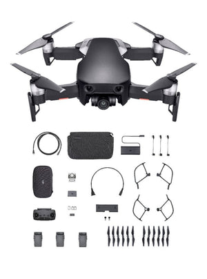 DJI - Mavic Air Fly More Combo Quadcopter with Remote Controller - Onyx Black