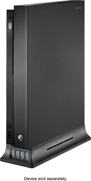 Insignia™ - Vertical USB Stand for Xbox One X and Xbox One S - Black