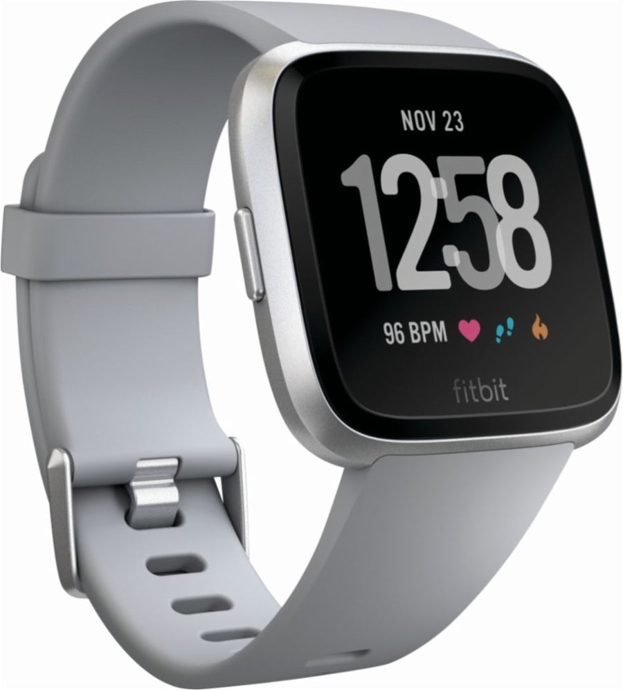 Fitbit - Versa - Gray/Silver