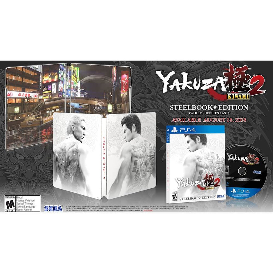Yakuza Kiwami 2 SteelBook Edition - PlayStation 4