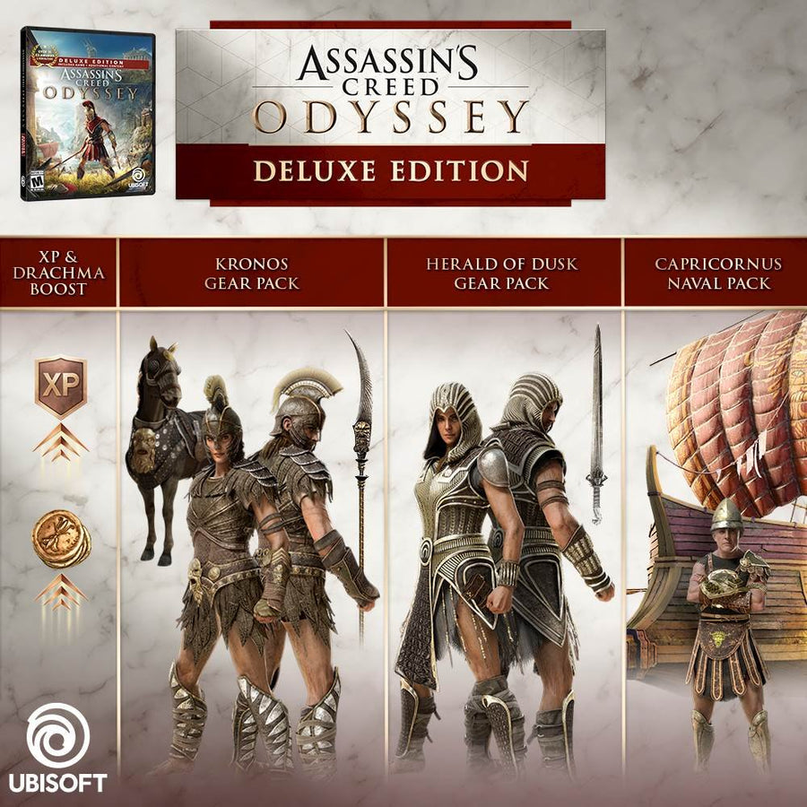 Assassin's Creed Odyssey Deluxe Edition - PlayStation 4 [Digital]