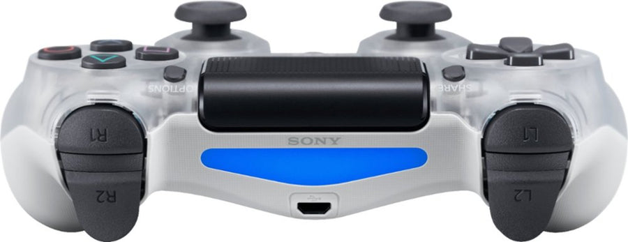 Sony - DualShock 4 Wireless Controller for Sony PlayStation 4 - Crystal