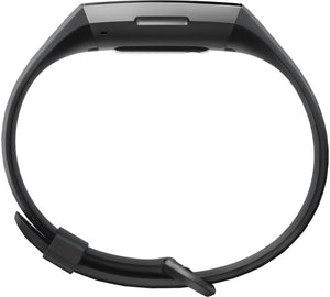 Fitbit - Charge 3 Activity Tracker + Heart Rate - Black/Graphite