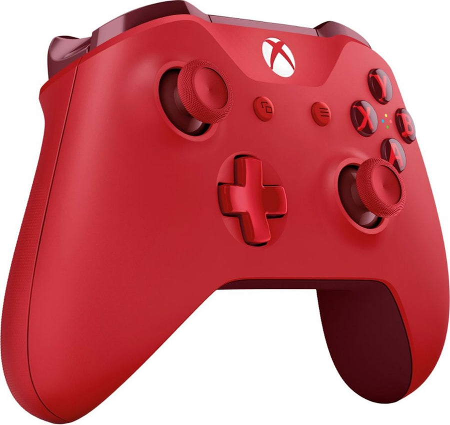 Microsoft - Wireless Controller for Xbox One and Windows 10 - Red