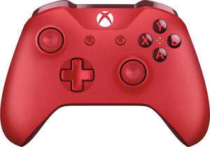 Microsoft - Wireless Controller for Xbox One and Windows 10 - Red