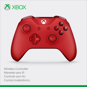 Microsoft - Wireless Controller for Xbox One and Windows 10 - Red