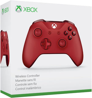 Microsoft - Wireless Controller for Xbox One and Windows 10 - Red