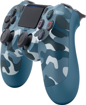 Sony - DualShock 4 Wireless Controller for Sony PlayStation 4 - Blue Camouflage
