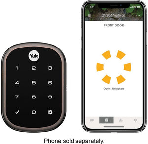 Yale - Assure Lock SL Key Free Touchscreen Smart Lock - Oil Rubbed Bronze