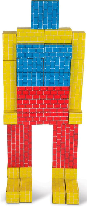 Melissa & Doug - Cardboard Blocks - Blue/Yellow/Red