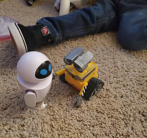 DISNEY PIXAR WALL-E EVE FIGURES